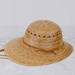 Laurel Lattice Woven Garden Hat