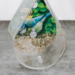 Dew Drop Window Bird Feeder