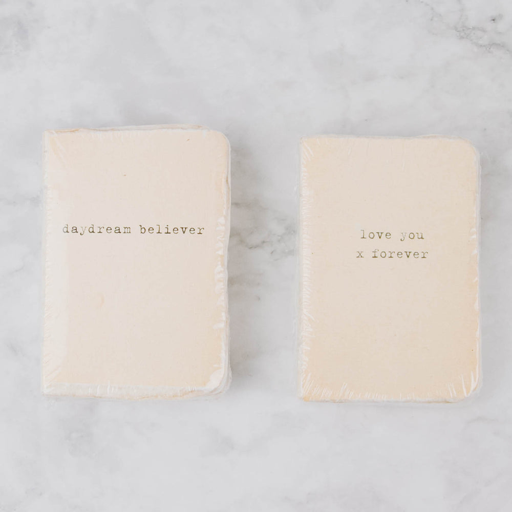 Mini Deckle Edge Notebook