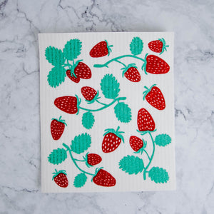 Strawberry Swedish Dish Cloth
