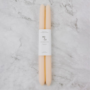 Colored Beeswax Taper Candle