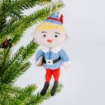 Felted Hermey The Elf Ornament