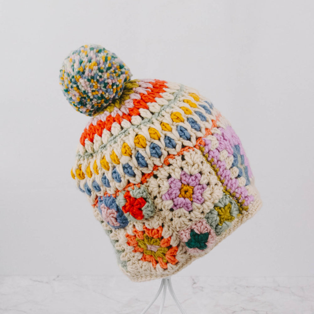 Patchwork Crocheted Hat