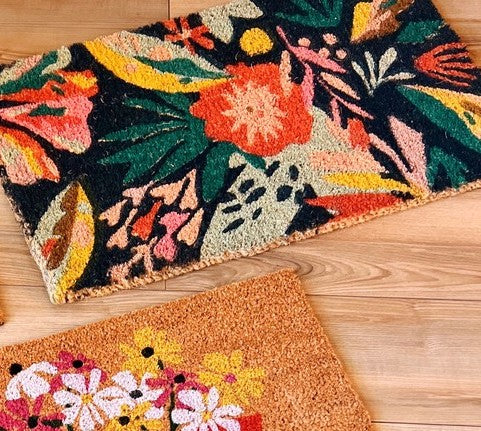 Bright Floral  Doormat