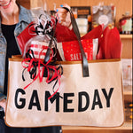 Game Day Canvas Tote Bag
